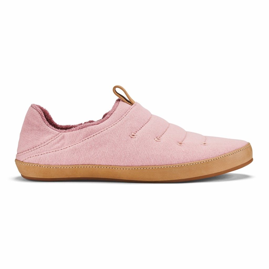 Olukai Women's Lania Slipper - Rose Sea Salt / Golden Sand US348-962